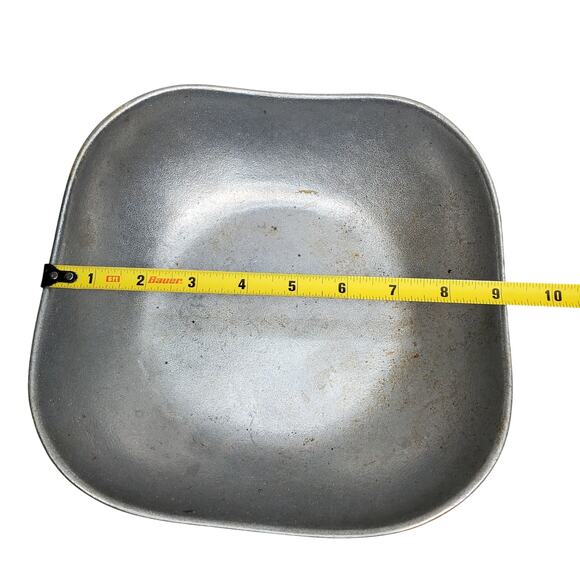 Wilton Mount Joy Pewter Serving Bowl Columbia PA USA Vtg Armetale 9" - Picture 3 of 9